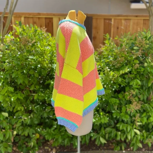 Free People Beach Ball Chic Pullover Oversized Knit Sweater - Picture 6 of 10